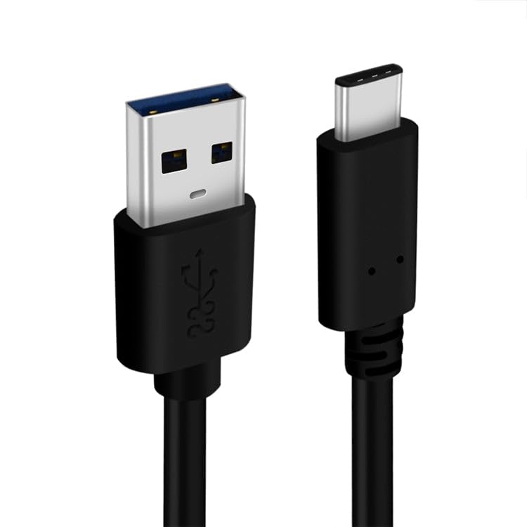 OMNIHIL 10FT USB Type A to Type C Cable Compatible with Microtouch Titanium Electric Head Shaver Beauty and Personal Care OMNIHIL
