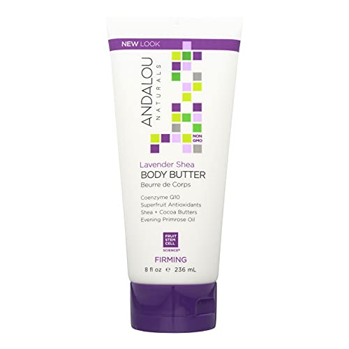 Lavender Shea Firming Body Butter 8 OZ Beauty & Personal Care Andalou Naturals