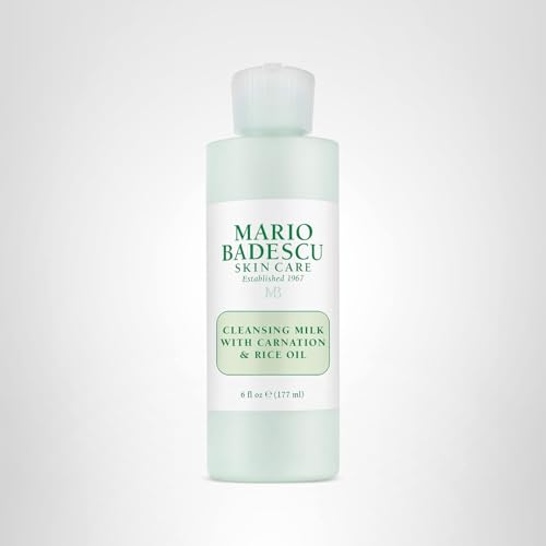 Mario Badescu Cleansing Milk with Carnation, Rice Oil & Vitamin E - No Rinse Liquid Makeup Remover Cleanser with Milky Formula For Skin Care Beauty & Personal Care Mario Badescu