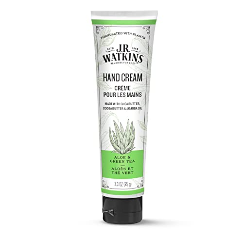 J.R. Watkins Natural Moisturizing Hand Cream, Hydrating Hand Moisturizer with Shea Butter, Cocoa Butter, and Avocado Oil, USA Made and Cruelty Free Beauty & Personal Care J.R. Watkins
