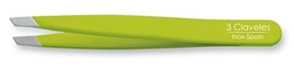 3 Claveles 12275 Tweezers Tweezers Slanted, Stainless Steel 9 cm Beauty and Personal Care 3 Claveles