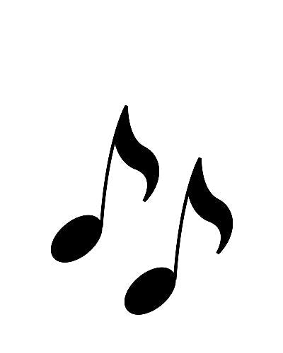 Music Notes Make Up Stencil- 5 Pack Beauty & Personal Care DIRECTGLOW LLC