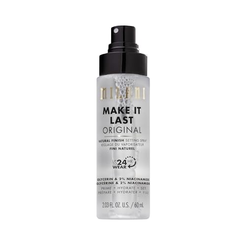 Milani Setting Spray + Primer, Make It Last Original - Natural Finish with Niacinamide for Hydration, Setting Spray for Makeup and Face Primer, 3-in-1 Beauty and Personal Care Milani Default Title