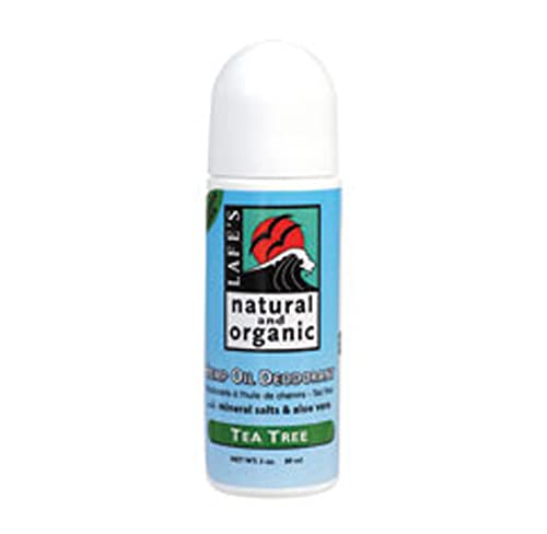Lafe's Natural Deodorant - 3oz Roll On Aluminum Free Natural Deodorant for Women & Men - Paraben Free & Baking Soda Free with 24-Hour Protection Beauty and Personal Care Lafe's