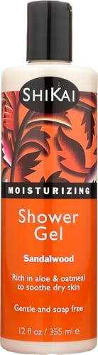 ShiKai Moisturizing Shower Body Gel, Sandalwood - 12 Oz Beauty & Personal Care ShiKai