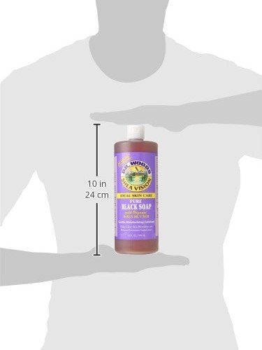 Dr. Woods Shea Vision Pure Black Soap with Organic Shea Butter, 32 Ounce Beauty & Personal Care Dr. Woods