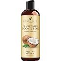 Handcraft Blends Fractionated Coconut Oil - 8 Fl Oz - 100% Pure and Natural - Premium Grade Carrier Oil for Skin and Hair - Hair and Body - Massage Beauty & Personal Care Handcraft Blends