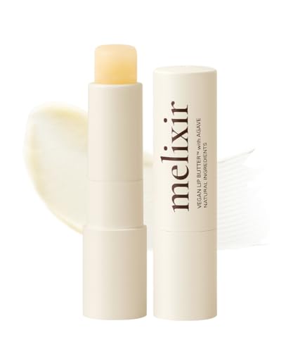 Melixir Vegan Lip Butter (12 Colors), Hydrating Lip Balm Stick, Bee-Free, Petrolatum-Free, Plant-Based, Moisturizes Dry & Chapped Lips With Shea Beauty and Personal Care Melixir