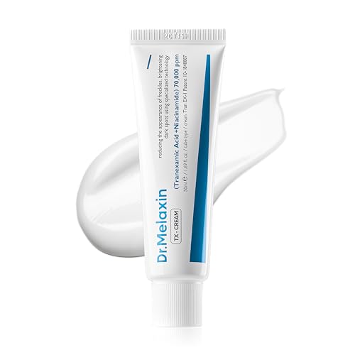 DR.Melaxin TX Tranexamic Acid CREAM | Skin freckle Cream, Blemishes, Anti-pigmetation korean skin care | Korean Cosmetics | 1.7 fl oz (50 ml) Beauty and Personal Care Dr.Melaxin Default Title