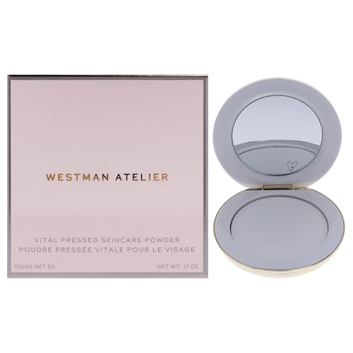 Westman Atelier Vital Pressed Skincare Blurring Talc-Free Setting Powder Translucent - 0.17 oz