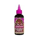 Okay Pure Naturals Black Jamaican Castor Oil - Castor Oil for Hair Growth, Moisture for Skin, Face, Scalp, Eyelashes, Eyebrows - Hair Oil for Men Beauty & Personal Care OKAY