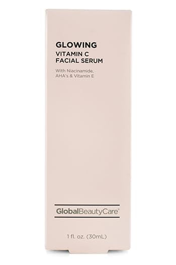 Global Beauty Care Vitamin C Skincare Set - Facial Cleanser (2.5oz), Facial Serum (1oz), Eye Cream (0.5oz), Skin Cream (1.7oz) - with Niacinamide Beauty & Personal Care Global Beauty Care