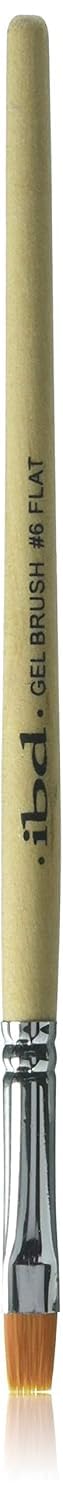 IBD Gel Brush #6 Flat (poly Bag) Beauty & Personal Care IBD