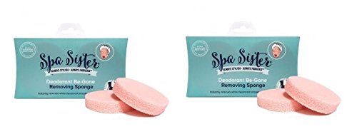 Spa Sister Deodorant Stain Remover Sponge (4 Pack) Beauty and Personal Care Spa Sister