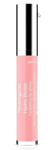 Neutrogena Hydro Boost Hydrating Lip Shine, Soft Blush 10, 0.10 Ounce Beauty & Personal Care Neutrogena