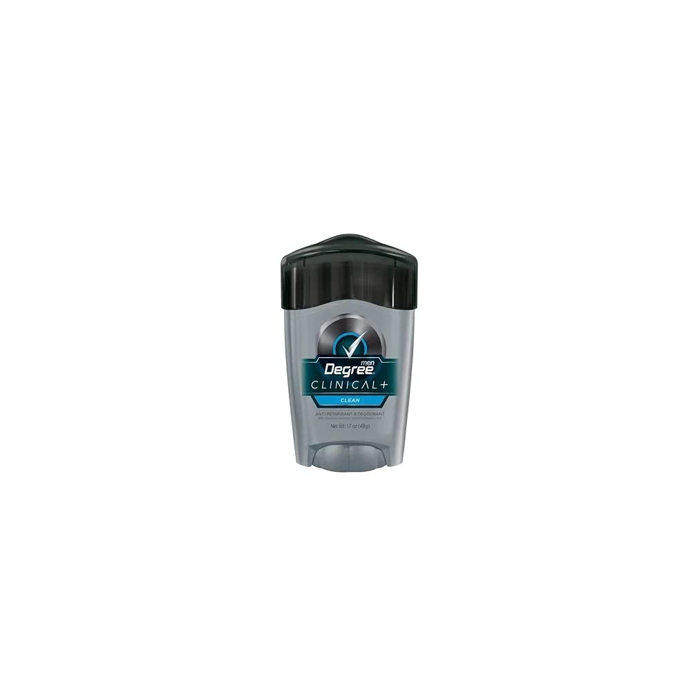 Degree Men Clinical Protection Antiperspirant, Clean - 1.7 oz Beauty and Personal Care Degree