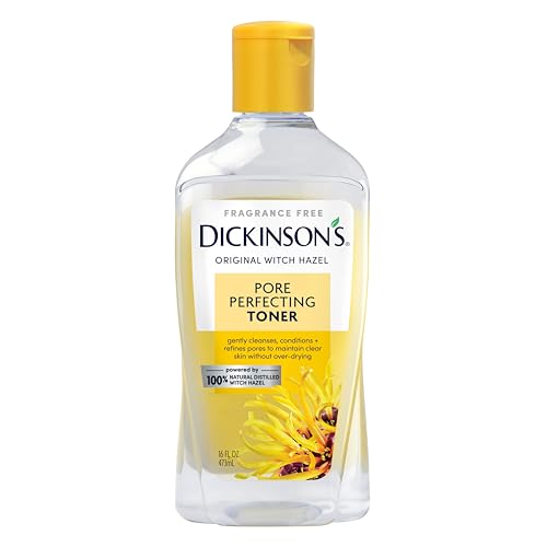 Dickinson's Original Witch Hazel Pore Perfecting Toner | 100% Natural Distilled Witch Hazel | America's #1 Toner | Refines Pores | Removes Impurities Beauty and Personal Care Dickinson's Default Title