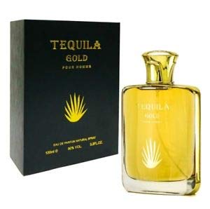 Tequila Gold Pour Homme Eau De Parfum Spray 3.4 oz for Men Beauty & Personal Care Tequila