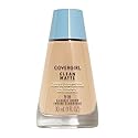 COVERGIRL Clean Matte Liquid Foundation Classic Ivory, 1 oz, Water Based, Moisturizing, Oil Absorber, Cruelty Free Beauty & Personal Care COVERGIRL