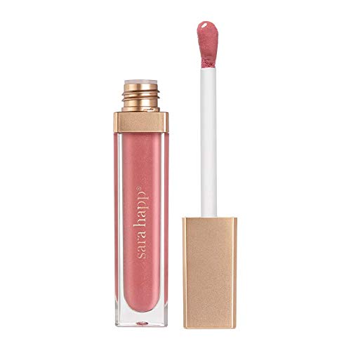 Sara Happ Pink Slip Luxe Gloss with Subtle Shimmer - High-Impact Shine & Long-Lasting Wear, Nourish, Hydrate, and Heal Your Lips, 0.21 fl. oz. Beauty & Personal Care Sara Happ