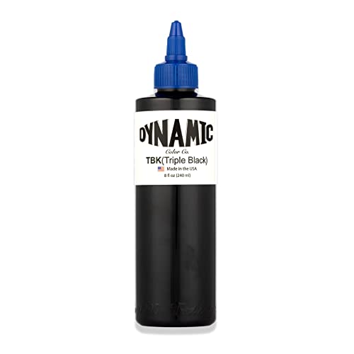 Dynamic Color Co Triple Black Ink Bottle 8oz Beauty and Personal Care Dynamic Color Co Default Title
