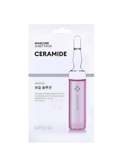 Missha Mascure Solution Sheet Mask Moisture Barrier Solution Beauty & Personal Care MISSHA