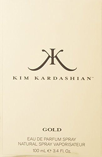 Kim Kardashian Gold Eau De Parfum Spray, 3.4 oz Beauty & Personal Care Kim Kardashian