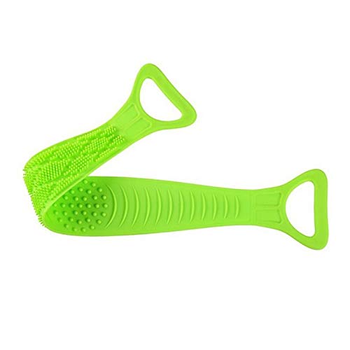 Exfoliating Towel Cleaning Tools Multifunction Body Body Towel Towel Pull Back Back Strap Scrubber Exfoliating Silicone Massage Brush 60cm Beauty and Personal Care TOMYEUS