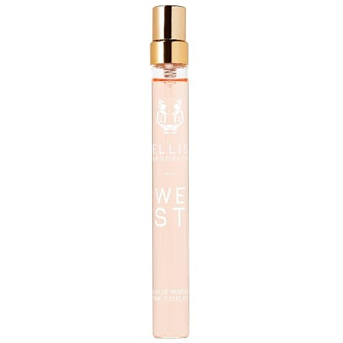 Ellis Brooklyn WEST Eau De Parfum Travel Spray - Blood Orange Pear Blossom Vetiver - Clean Vegan Non Toxic Unisex Fragrance - 10 ml Beauty & Personal Care Ellis Brooklyn