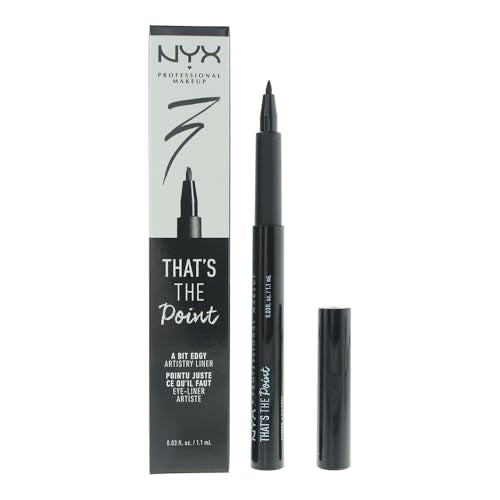 NYX PROFESSIONAL MAKEUP That's The Point Liquid Eyeliner, A Bit Edgy Beauty & Personal Care NYX PROFESSIONAL MAKEUP