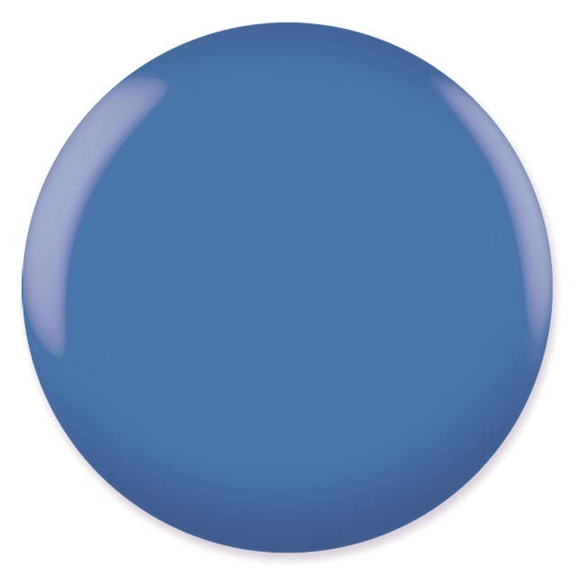 DND Gel Polish Set, Blue Collection, UV Gel Polish and Air Dry Nail Lacquer, Matching Chip-Free Polish Duo, 671 Blue Hawaiian, 0.5 Fl Oz Beauty & Personal Care DAISY DND