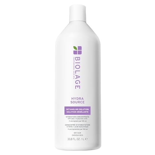 Biolage Hydra Source Detangling Solution - Conditions, Instantly Detangles & Controls Static, For Dry Hair, With Micro-Filtered Aloe Vera & Fermented Beauty & Personal Care Biolage
