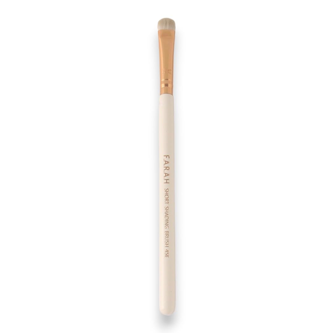 F.A.R.A.H Premium Short Shading Brush 45E (White) Beauty & Personal Care F.A.R.A.H