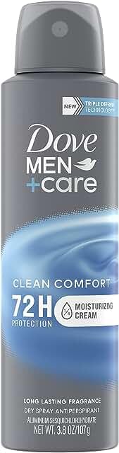Dove Men + Care Dry Spray Antiperspirant, Cool Fresh 3.80 oz (Pack of 3) Beauty and Personal Care DOVE MEN + CARE