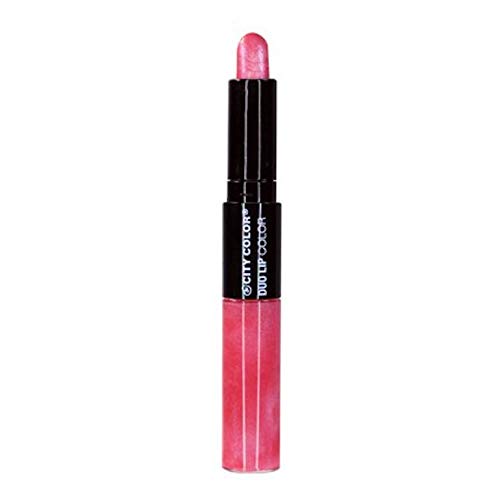 Color City, Duo Lip Color 2-in-1, Lipstick & Lip Gloss (mauve) Beauty & Personal Care CITY COLOR