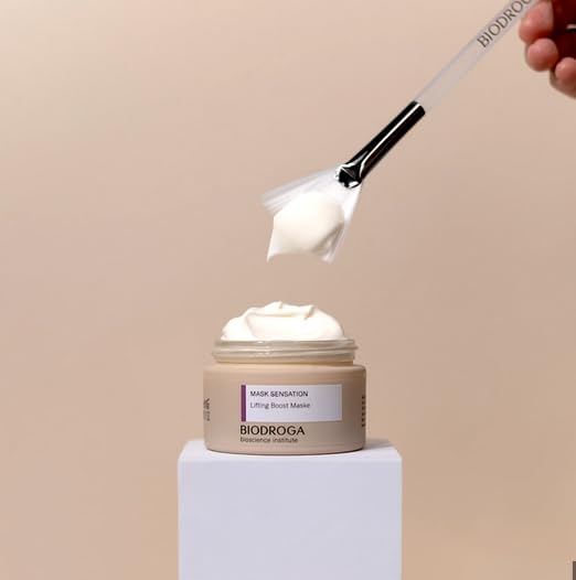 Biodroga MASK SENSATION Lifting Boost Mask (1.7oz) - Anti Aging, Firming, Energizing, Plumping, Tightening Effect - with Black Forest Complex - Made Beauty & Personal Care BIODROGA