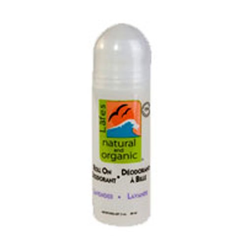 Lafe's Natural and Organic Roll On Deodorant Lavender & Aloe- 2.5fl oz Beauty and Personal Care Lafe's