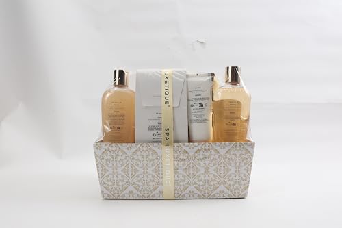 Spa Gift Baskets for Women, Spa Luxetique Spa Gifts for Women, Birthday Gifts Spa Kit, 12pc Vanilla Bath Set, Womens Self Care Gifts,Christmas Gifts Beauty & Personal Care spa luxetique