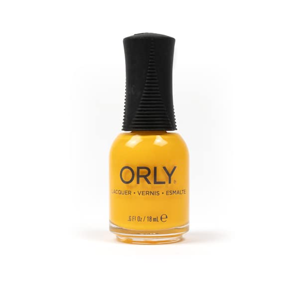 Orly Nail Polish 'Claim to Fame' | Bright Golden Yellow Creme Nail Lacquer from POP Lacquer Collection | 0.6fl oz
