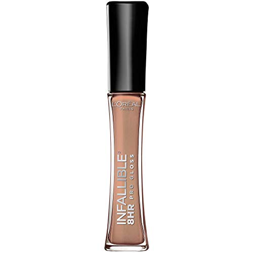 L’Oreal Paris Makeup Infallible 8 Hour Hydrating Lip Gloss, Coral Sands, 0.21 Fl Oz Beauty & Personal Care L'Oreal Paris