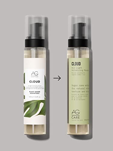 AG Care Cloud Air Light Volumizing Mousse, 3.6 Fl Oz Beauty & Personal Care AG Care