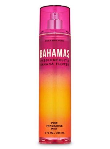 Bath and Body Works - Bahamas Passionfruit & Banana Flower - Fine Fragrance Mist and Ultra Shea Body Cream - Full Size -2020 Beauty & Personal Care Bath & Body Works