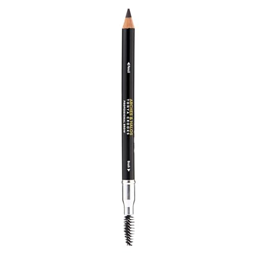 Arches & Halos Precision Brow Shaping Pencil - Double Sided Eyebrow Filler and Spoolie Brush - Creamy Texture for Shaping and Defining With Ease -