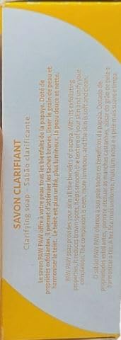 E de B Paw Paw Skin & Body Clarifying Bar Soap Papaye Papaya Extracted with Vitamin E, 180g./6.3oz. (Pack of 6) Beauty & Personal Care E de B