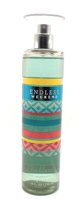 Bath & Body Works Bath And Body Works Fine Fragrance Mist (Endless Weekend, 8 Oz) Beauty & Personal Care Bath & Body Works