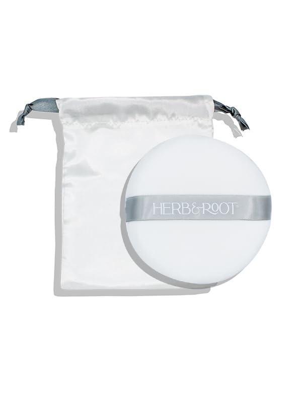 Herb & Root Body Powder Gift Set- Oprah's Favorite Things, 3 Talc-Free Scents: Lavender, Rose, Vanilla, Large Puff Beauty and Personal Care Herb & Root