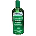 Hollywood Beauty Peppermint Hair Oil, 8oz Bottle, Conditions both hair and skin, Natural Treatment that Dries Itchy Scalps & Moisturizes Hair & Skin Beauty & Personal Care Hollywood Beauty