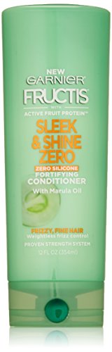 Garnier Hair Care Fructis Sleek and Shine Zero Conditioner, 12 Fluid Ounc