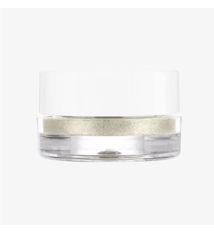 Flower Beauty by Drew Barrymore Chrome Crush Eyeshadow - Gel Powder + Buildable Formula - Shimmer + Glitter - Eyeshadow Topper (Jade)