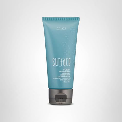 SURFACE Hair - Purify Clarifying Cleansing Shampoo - Clarify, Deep Cleanse, Sulfate Free - 2 fl oz Beauty & Personal Care SURFACE